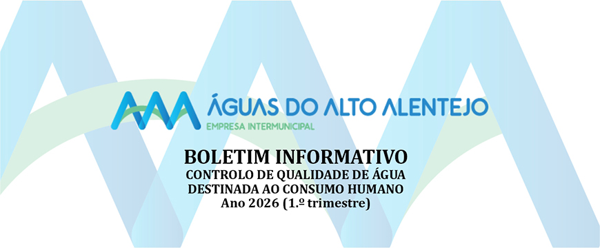 AAA - Controlo de Qualidade de Água 2026 - 1º trimestre AAA 1trimestre