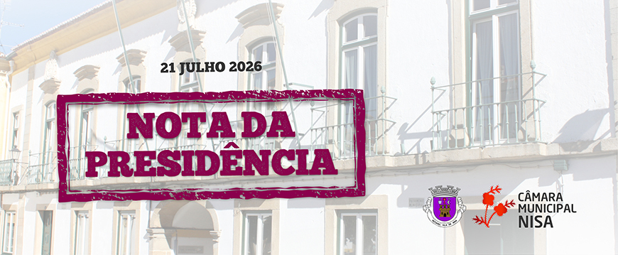 Nota da Presidência - 21 de julho de 2026 nota pres