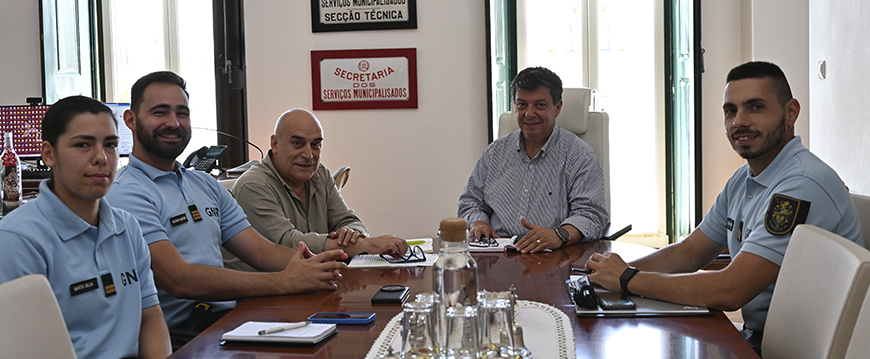 Segurança e proteção da população são uma prioridade reunião gnr