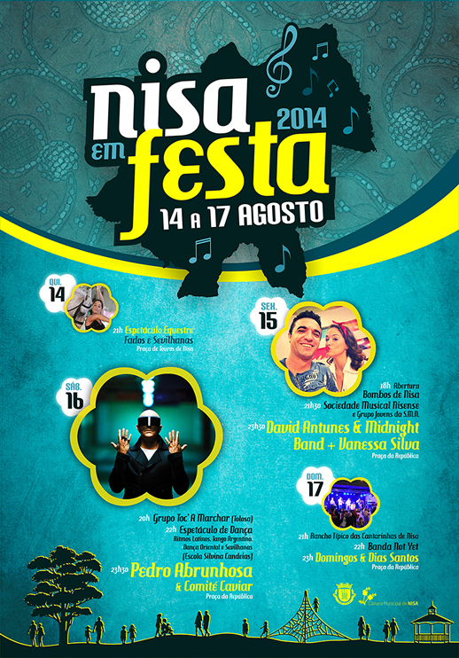 Cartaz - Nisa em Festa