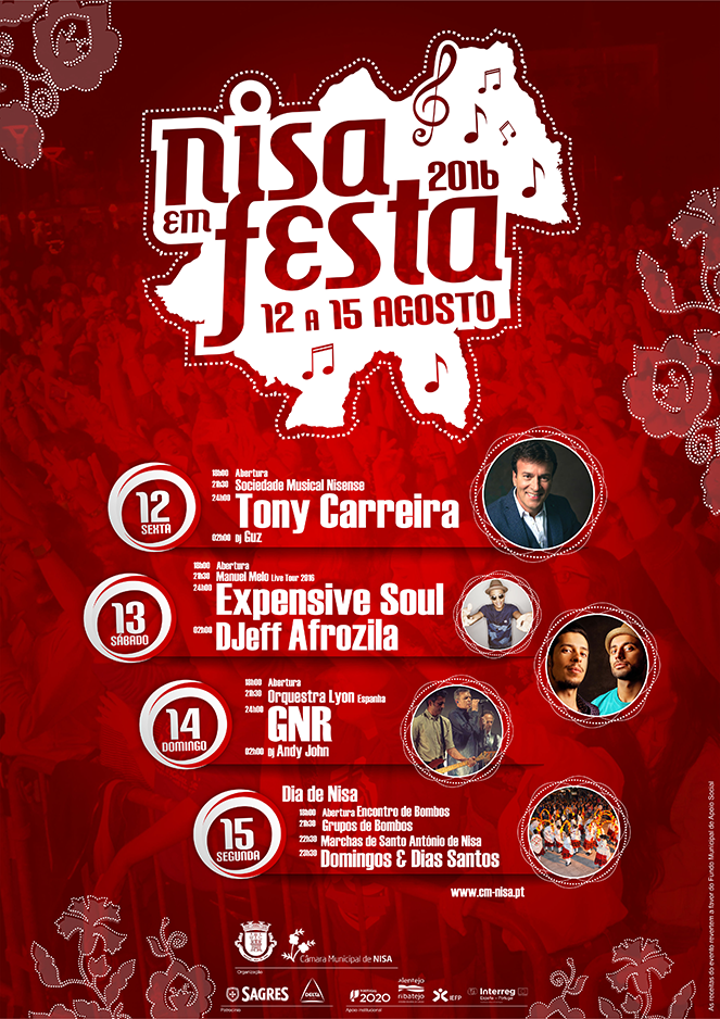 Cartaz - Nisa em Festa 2016 Cartaz