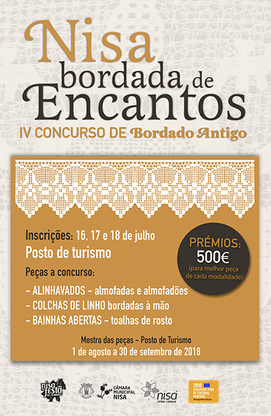 IV Concurso de Bordados Antigos de Nisa IV Concurso de Bordados Antigos de Nisa